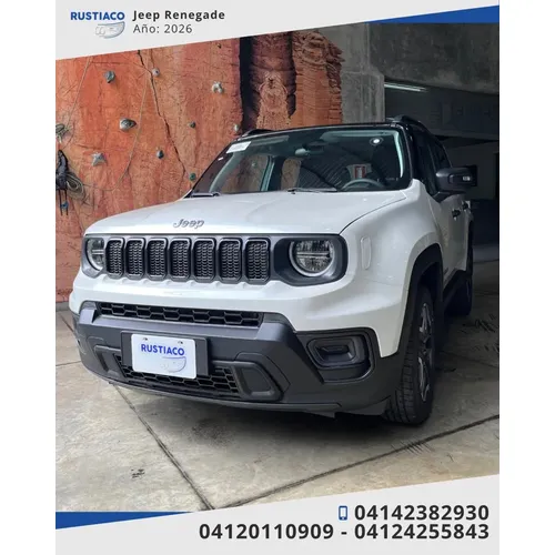Jeep Renegade 2026 Blanco Caracas