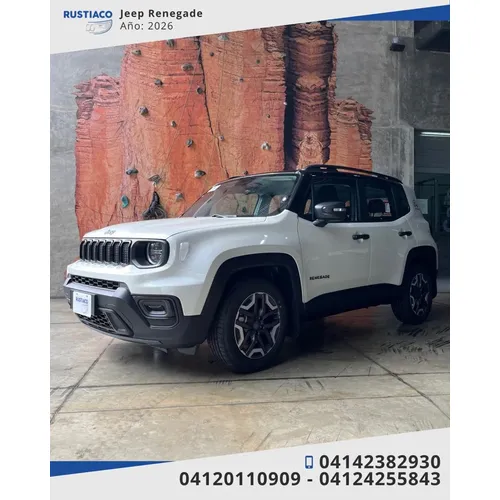 Jeep Renegade 2026 Blanco Caracas