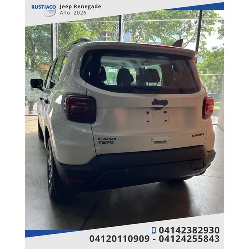 Jeep Renegade 2026 Blanco Caracas