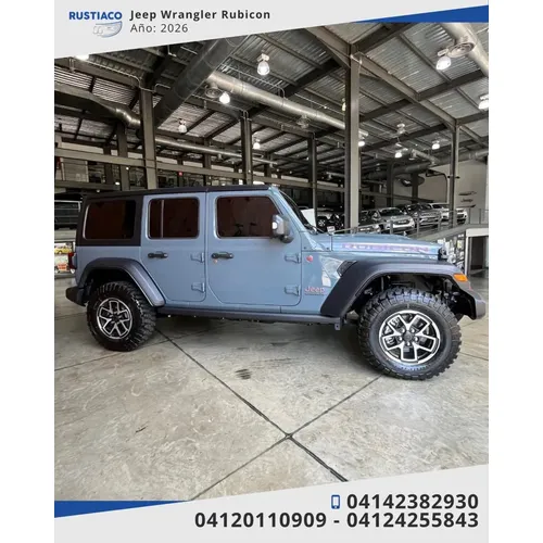 Jeep Wrangler Rubicon 2026 Gris Caracas