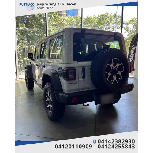 Jeep Wrangler Rubicon 2022 Blanco Caracas