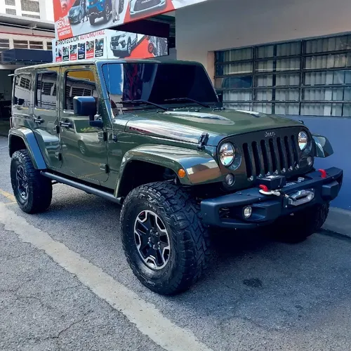 Jeep Wrangler Rubicon 2015 Verde Caracas