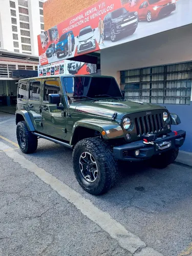Jeep Wrangler Rubicon 2015 Verde Caracas