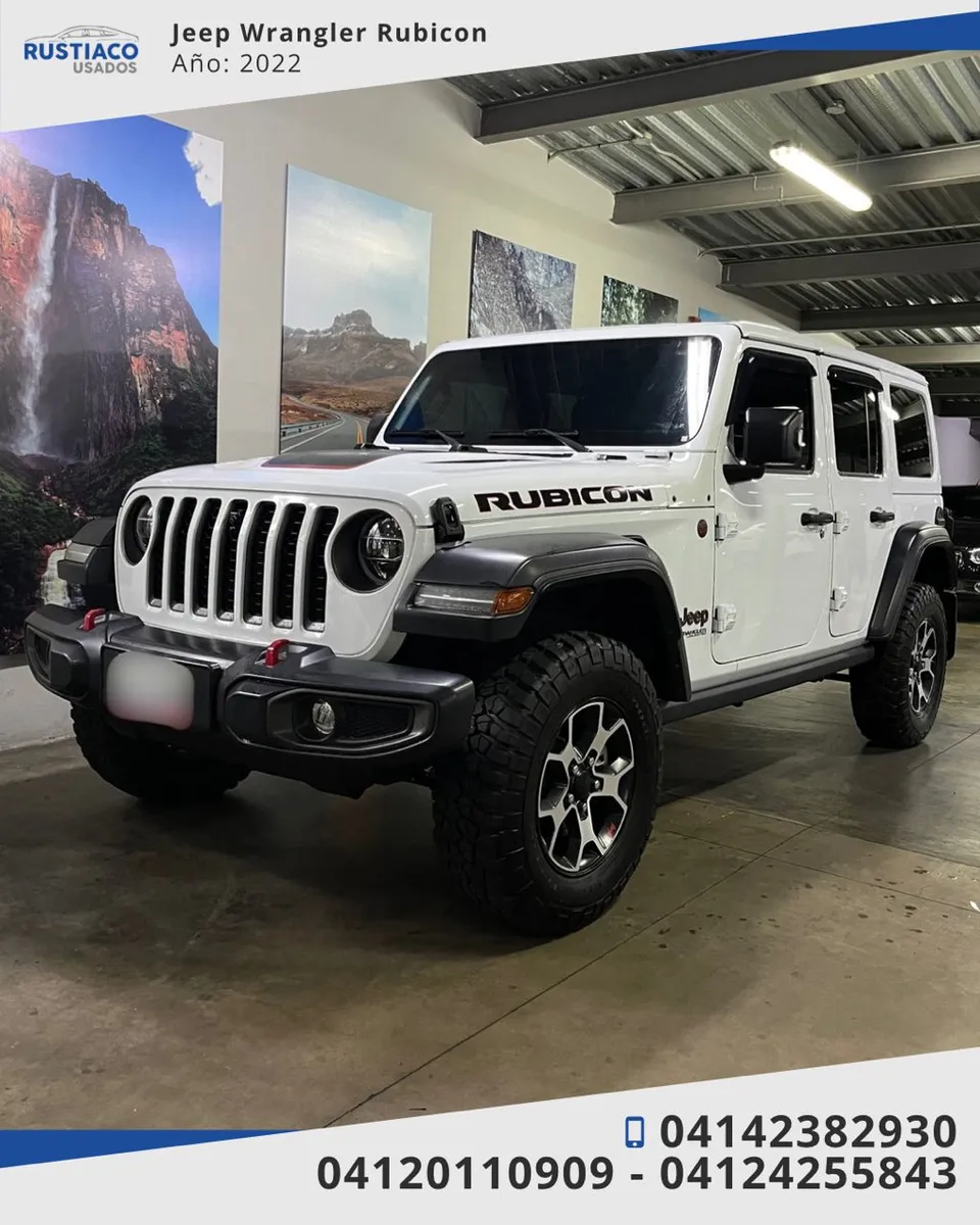Jeep Wrangler Rubicon 2022 Blanco Caracas