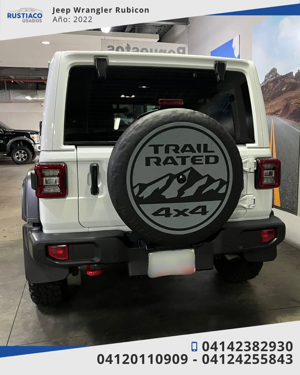 Jeep Wrangler Rubicon 2022 Blanco Caracas