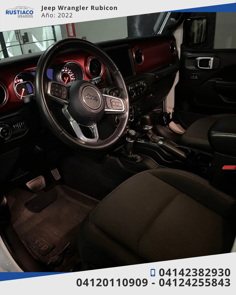 Jeep Wrangler Rubicon 2022 Blanco Caracas