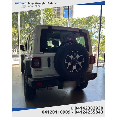 Jeep Wrangler Rubicon 2022 Blanco Caracas