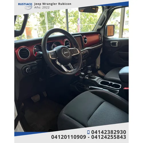Jeep Wrangler Rubicon 2022 Blanco Caracas