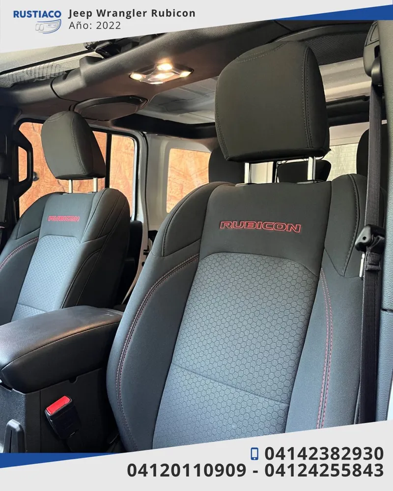 Jeep Wrangler Rubicon 2022 Blanco Caracas