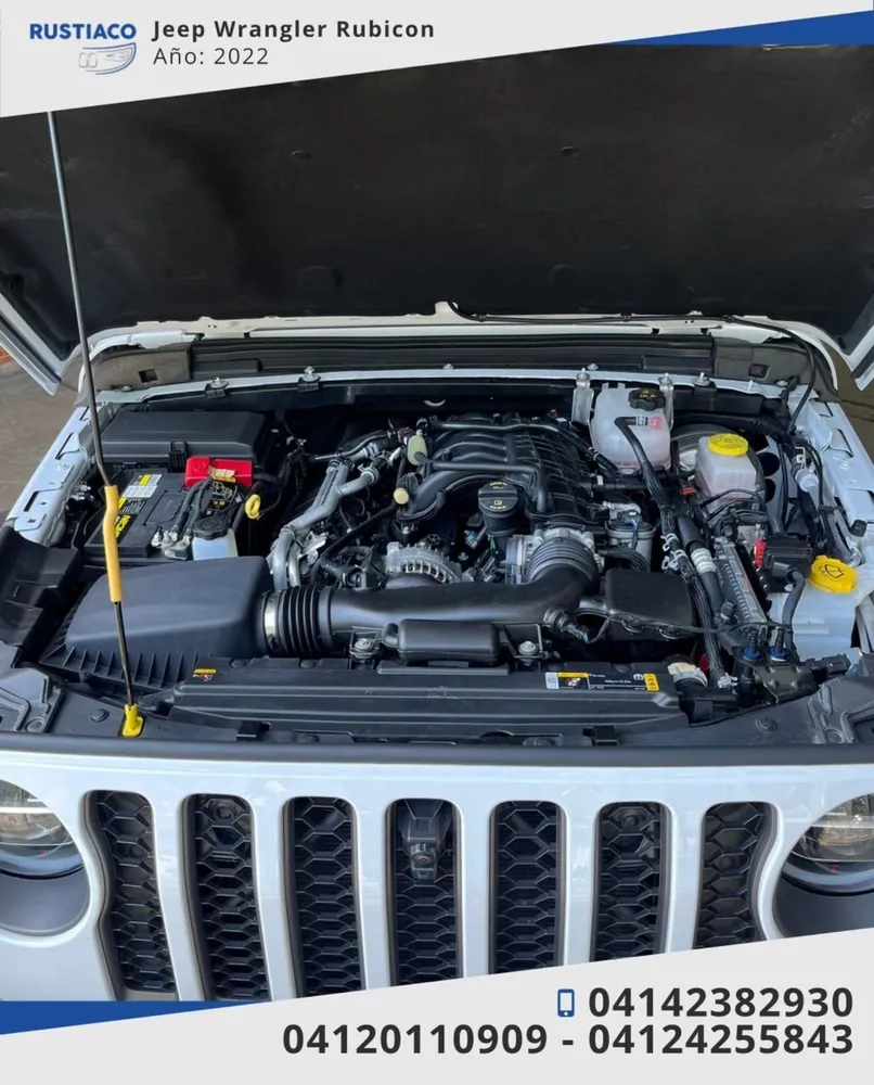 Jeep Wrangler Rubicon 2022 Blanco Caracas