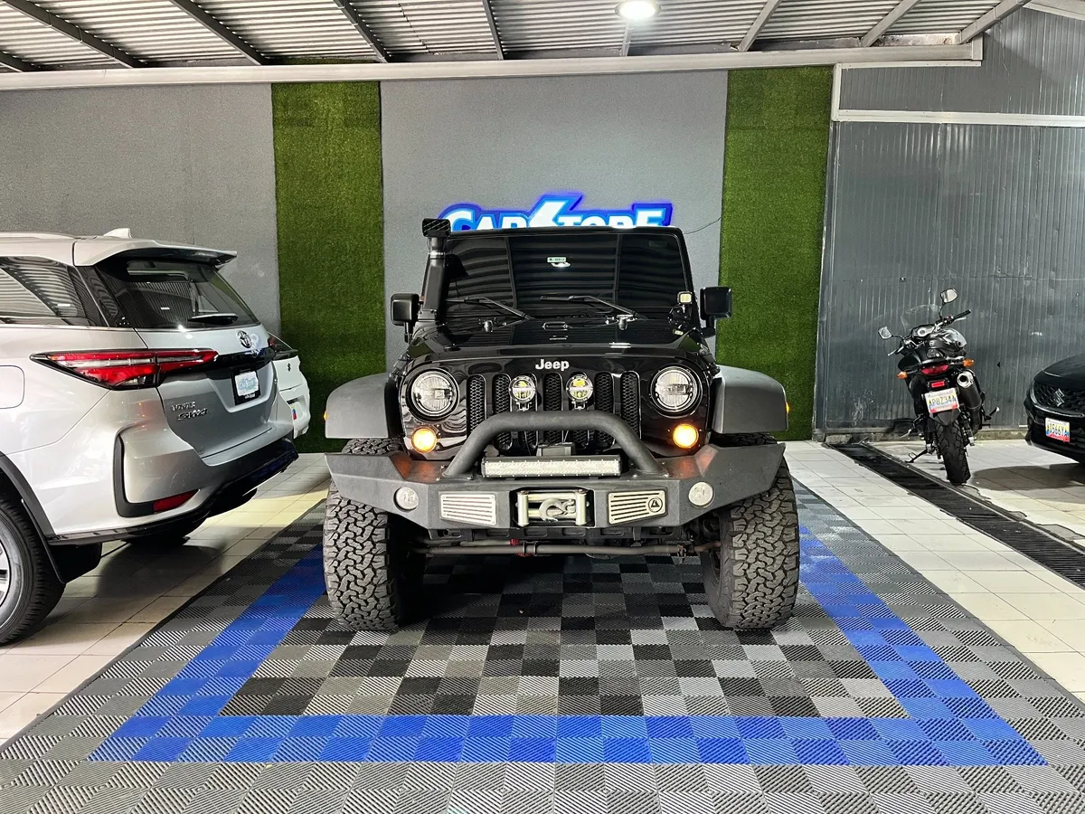 Jeep Wrangler Unlimited Sport 2015 Negro Caracas