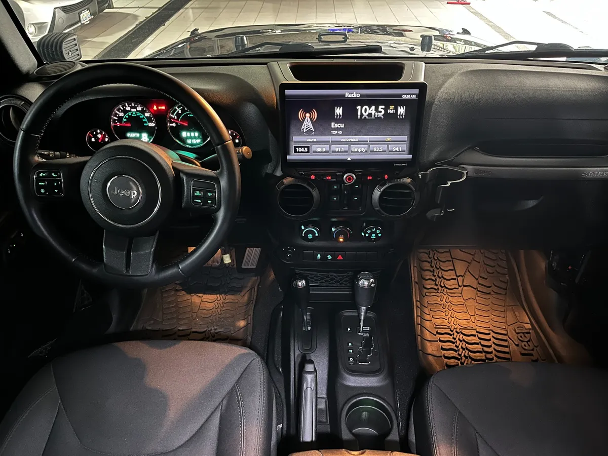 Jeep Wrangler Unlimited Sport 2015 Negro Caracas