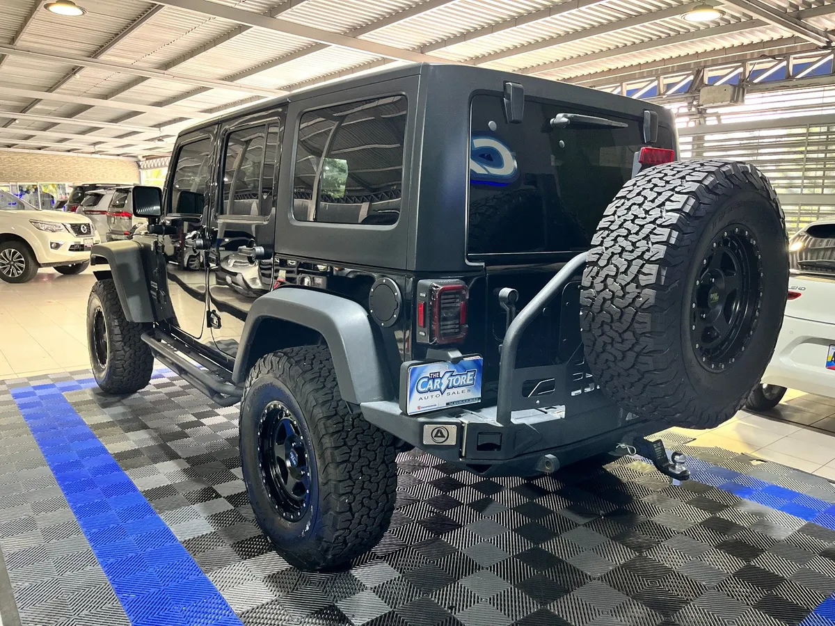 Jeep Wrangler Unlimited Sport 2015 Negro Caracas
