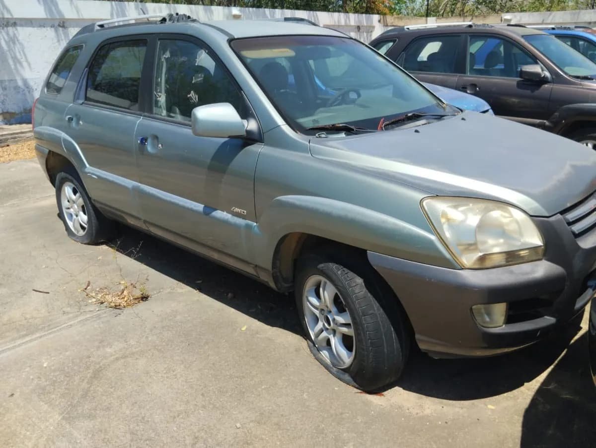 Kia Sportage V6 GLS 2007 Automática verde