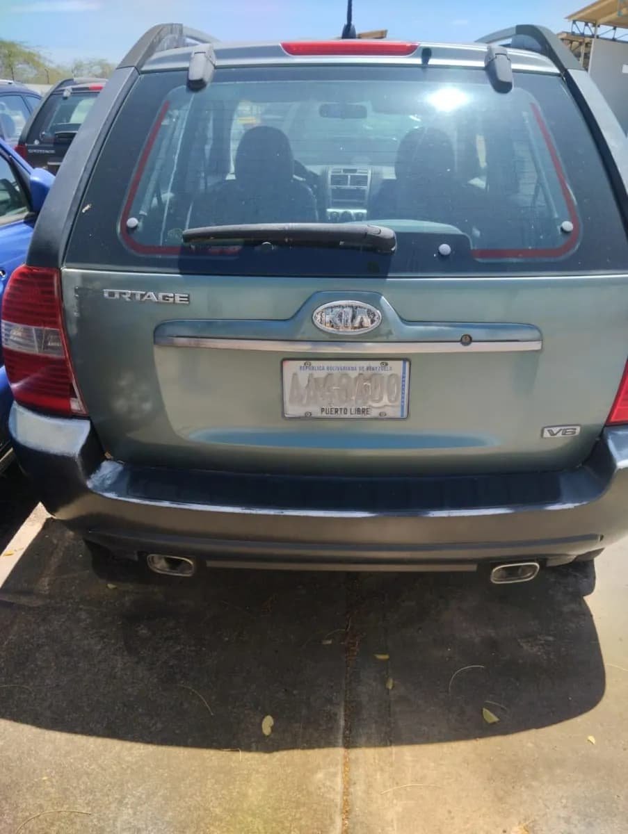 Kia Sportage V6 GLS 2007 Automática verde