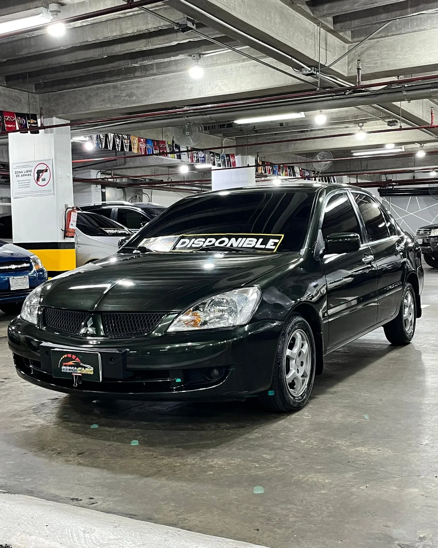 Mitsubishi Lancer 2013 Verde Caracas