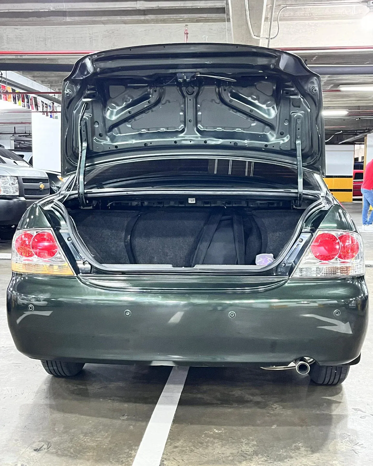 MITSUBISHI LANCER GLX 2013 verde5