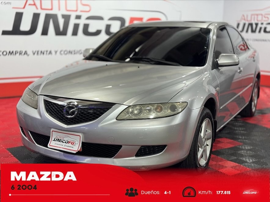 Mazda 6 2004 Plateado Caracas