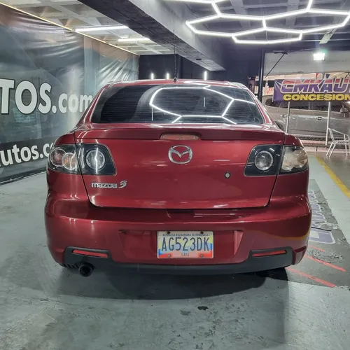 Mazda 3 2009 Rojo Caracas