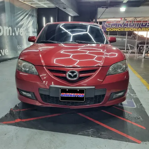 Mazda 3 2009 Rojo Caracas