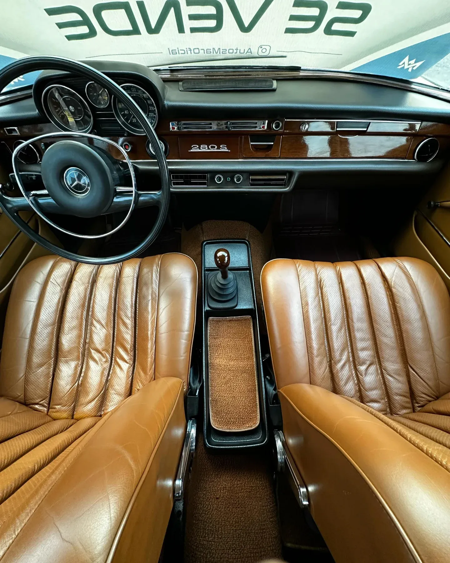 Mercedes-Benz 280 S año 1972 Verde