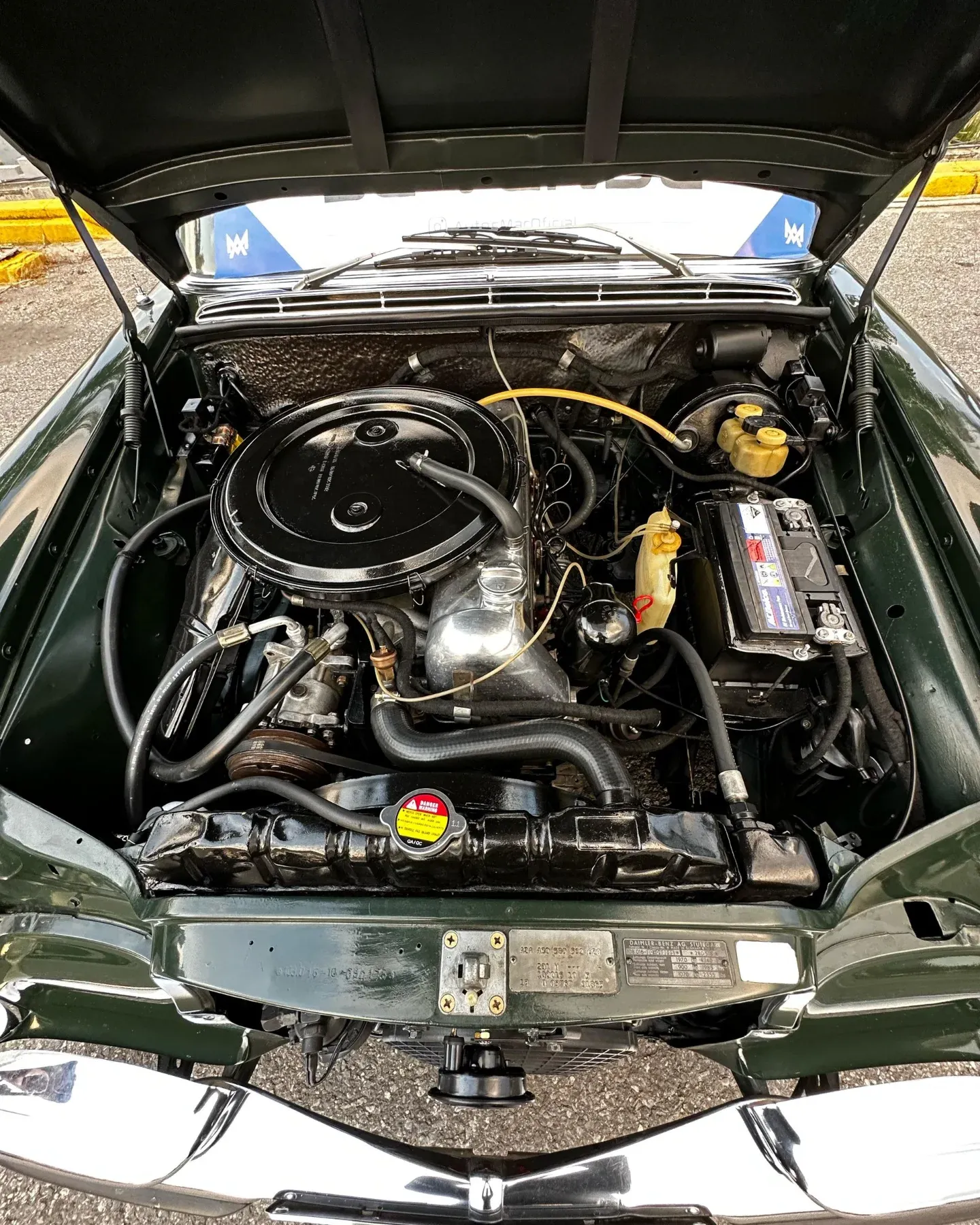 Mercedes-Benz 280 S año 1972 Verde