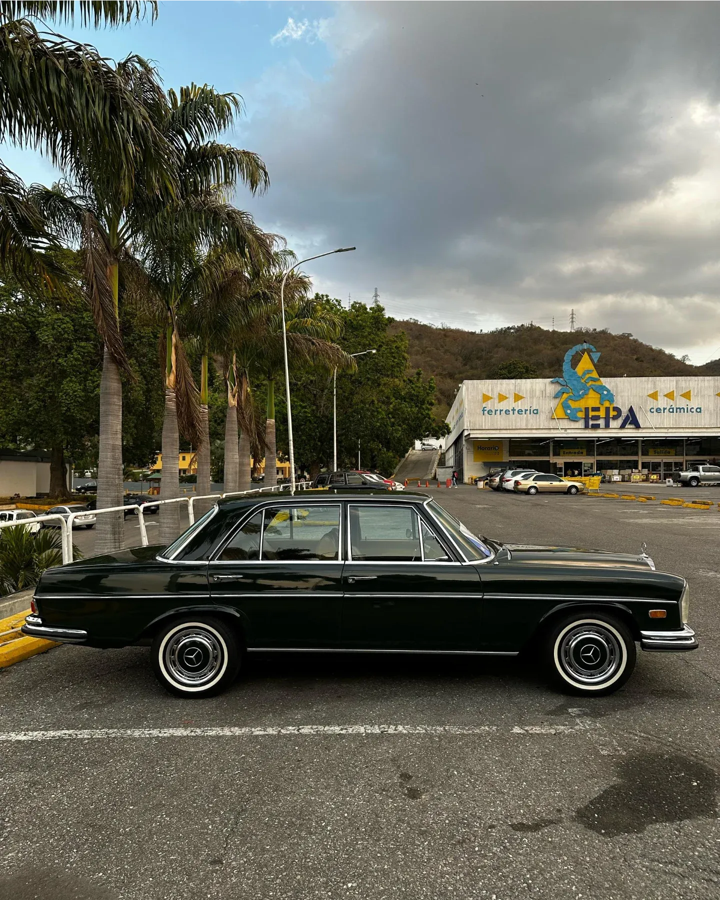 Mercedes-Benz 280 S año 1972 Verde