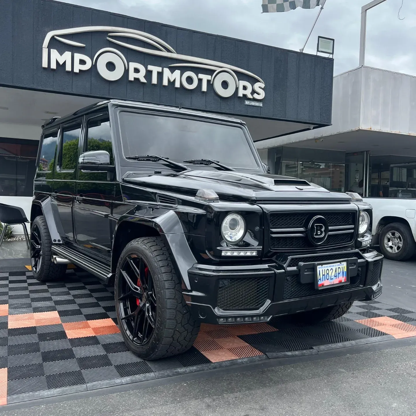 Mercedes-Benz Brabus 2016 blindada Negra