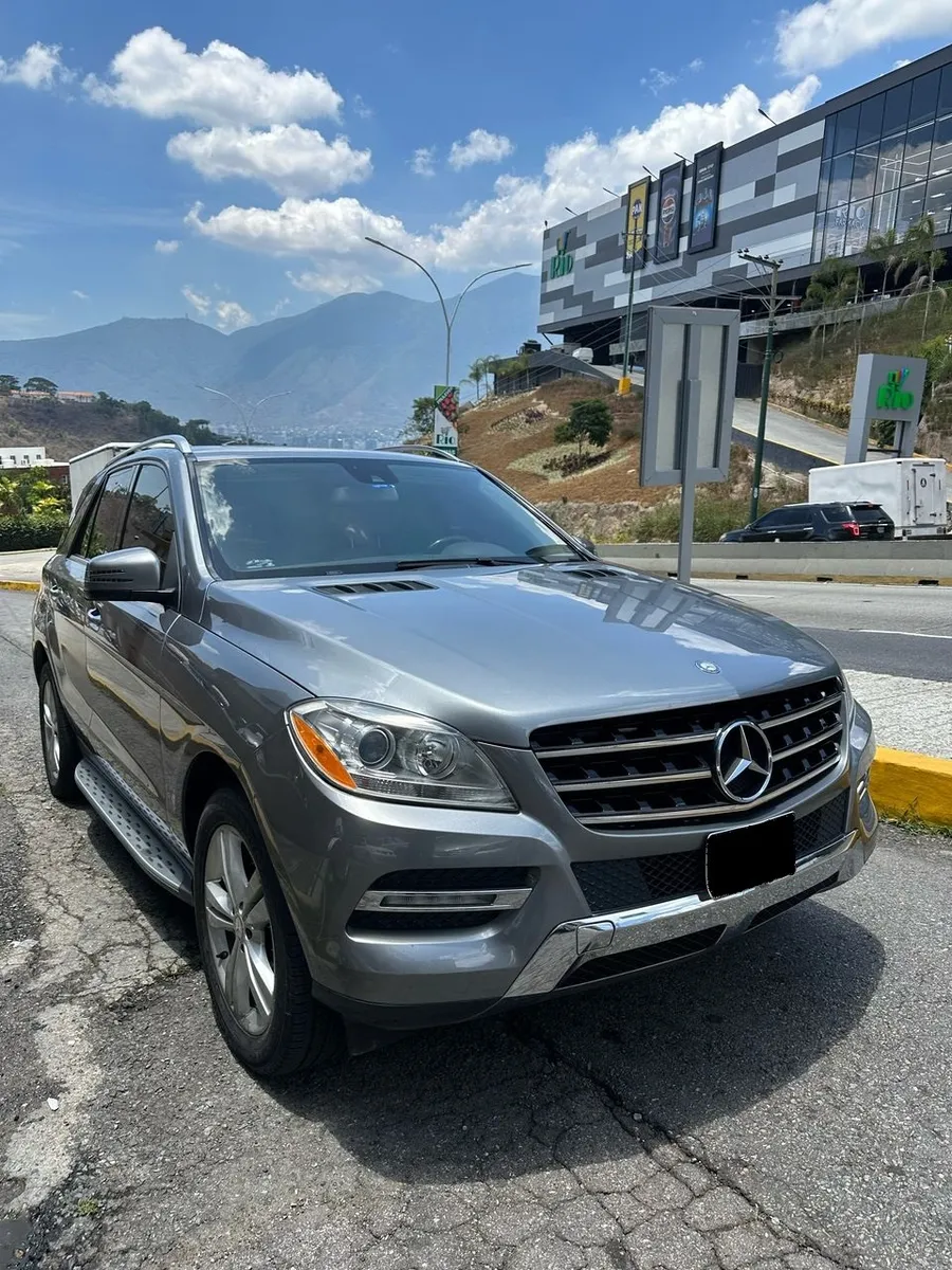 Mercedes Benz Ml 350 Plateado 2013