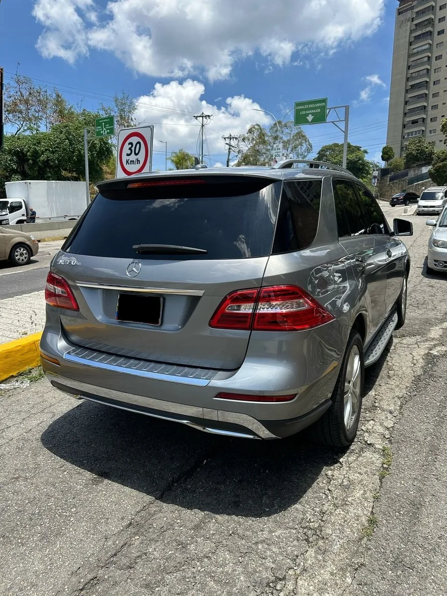 Mercedes Benz Ml 350 Plateado 2013