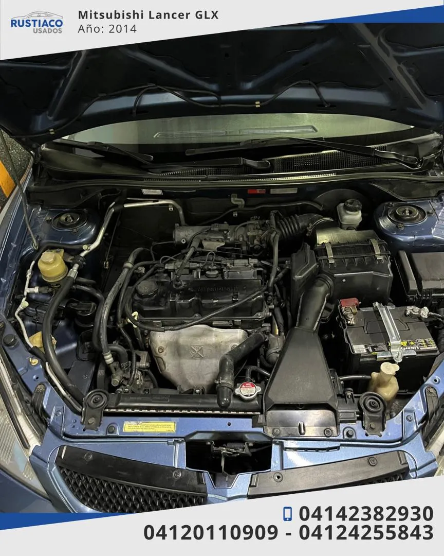 Mitsubishi Lancer Glx 2014 azul10