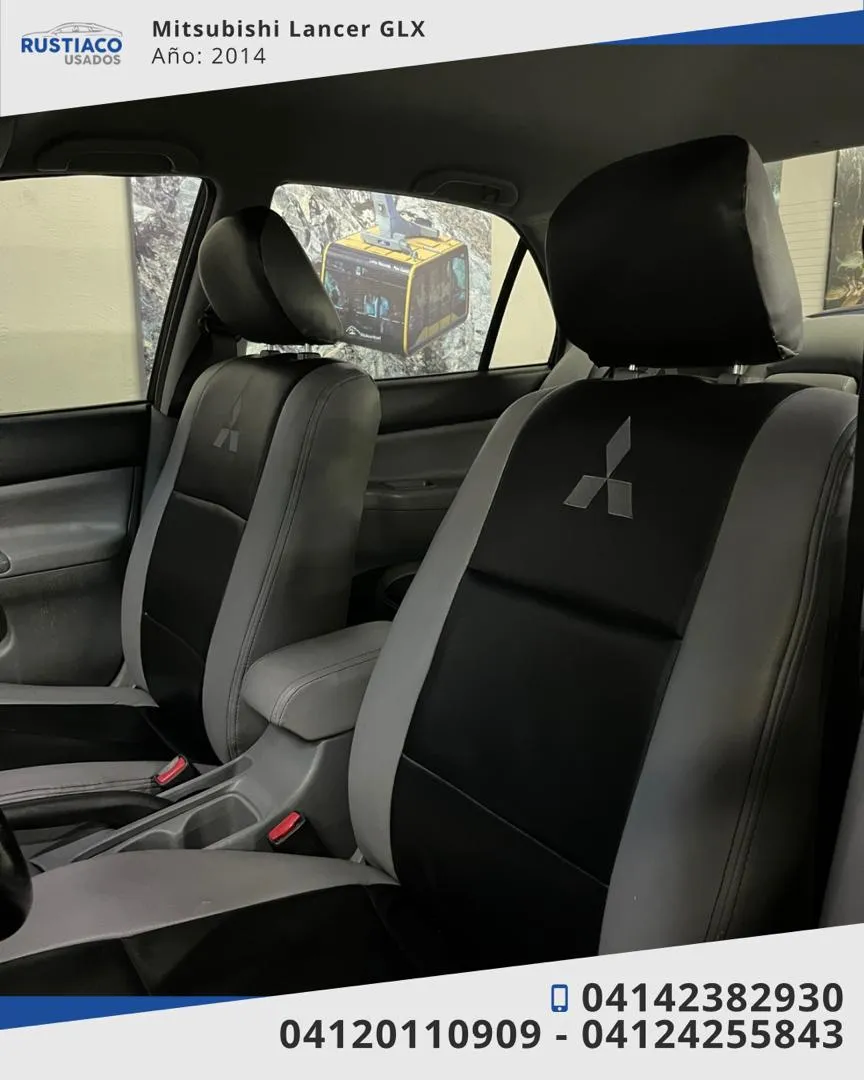 Mitsubishi Lancer Glx 2014 azul4