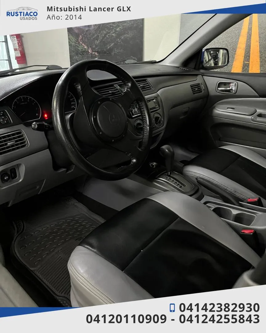 Mitsubishi Lancer Glx 2014 azul5