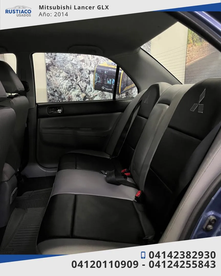 Mitsubishi Lancer Glx 2014 azul6