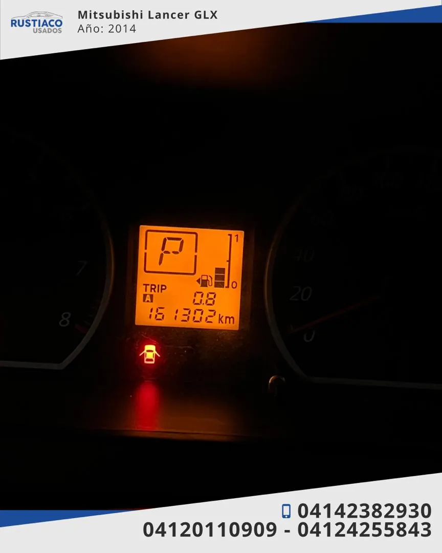 Mitsubishi Lancer GLX 2014 Azul Caracas