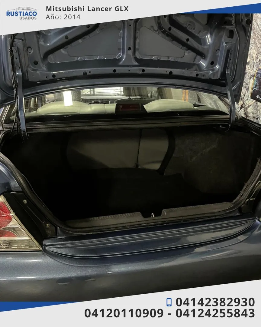 Mitsubishi Lancer GLX 2014 Azul Caracas