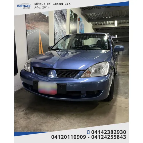 Mitsubishi Lancer GLX 2014 Azul Caracas