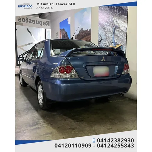 Mitsubishi Lancer GLX 2014 Azul Caracas