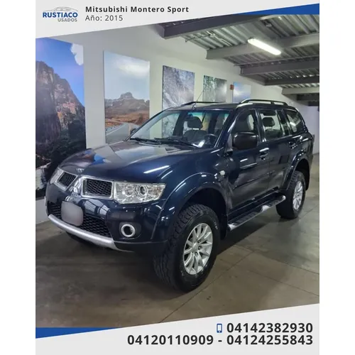 Mitsubishi Montero 2015 Azul Caracas