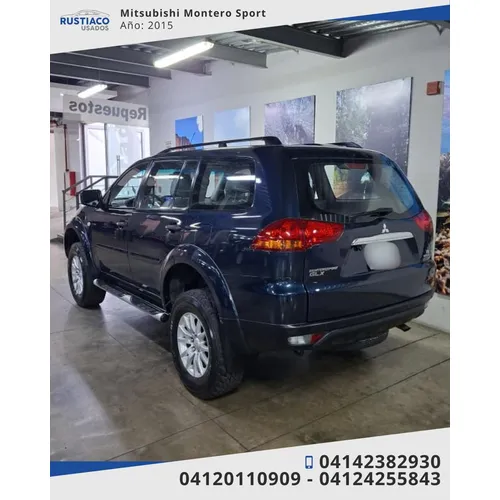 Mitsubishi Montero Sport 2015 Azul Caracas