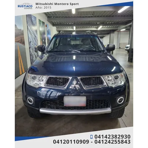 Mitsubishi Montero Sport 2015 Azul Caracas
