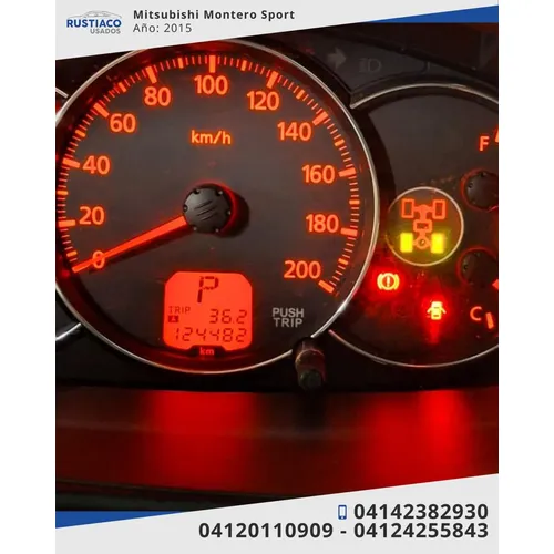 Mitsubishi Montero Sport 2015 Azul Caracas