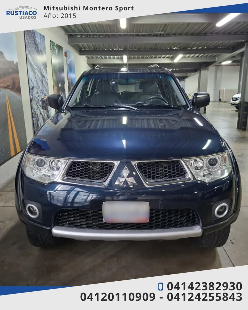Mitsubishi Montero Sport GLX 2015 Azul Caracas