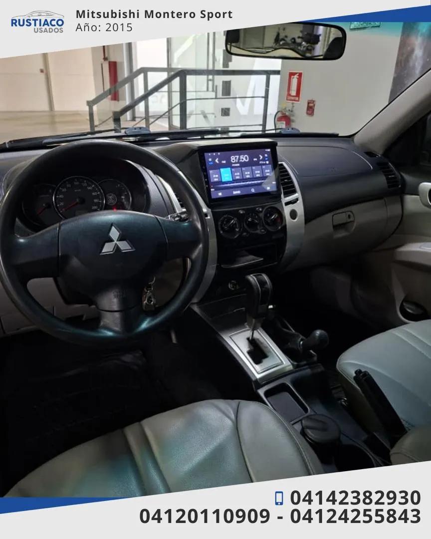 Mitsubishi Montero Sport GLX 2015 Azul Caracas