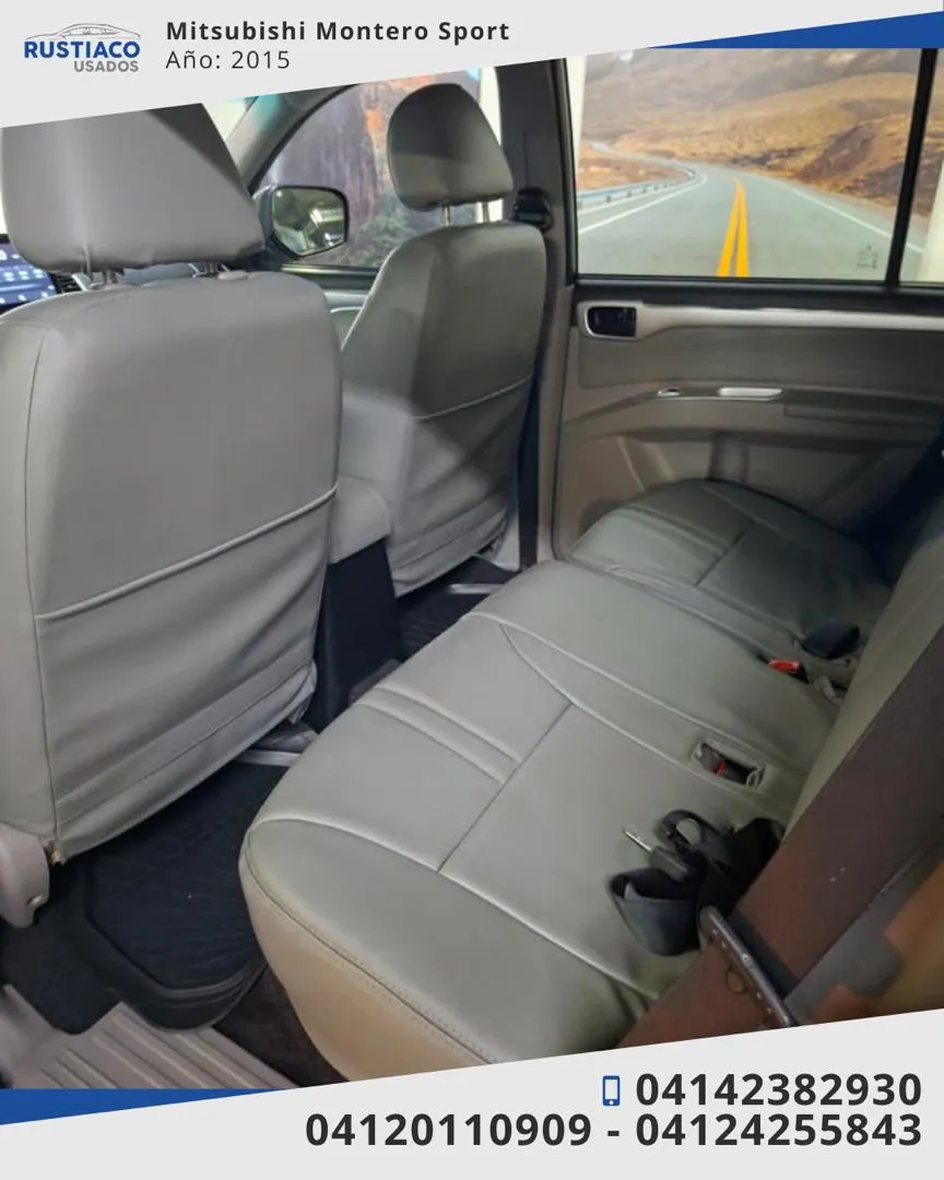 Mitsubishi Montero Sport GX 2015 azul8