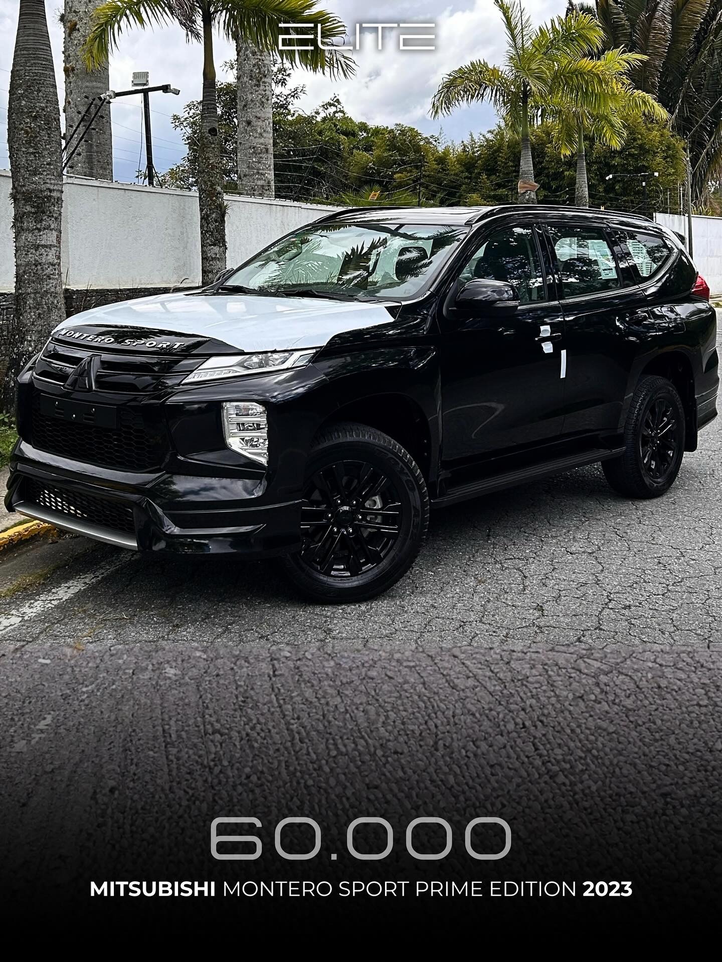 Mitsubishi Montero Sport Prime Edition 2023 Negro Caracas