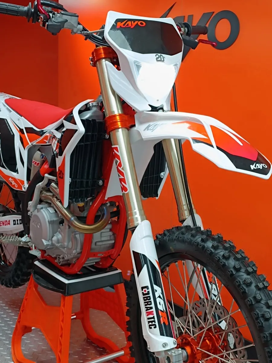 Motocicleta kayo K6R 2024 naranja8