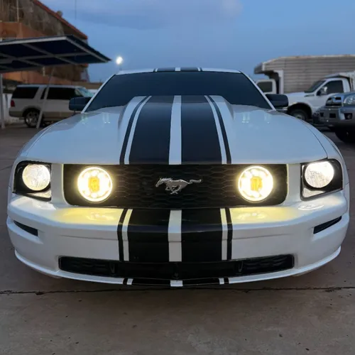 Ford Mustang 2007 Blanco Maracaibo