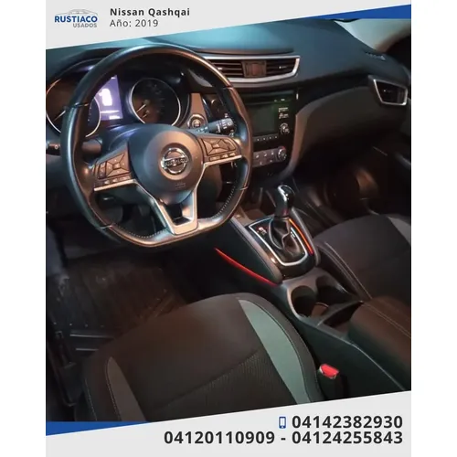 Nissan Qashgai 2019 Rojo Caracas