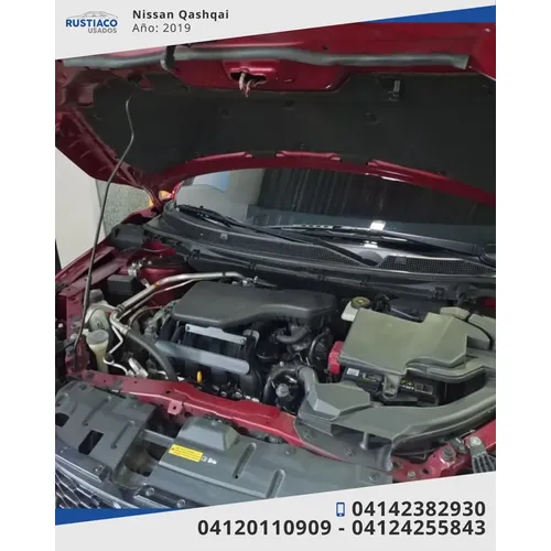 Nissan Qashgai 2019 Rojo Caracas